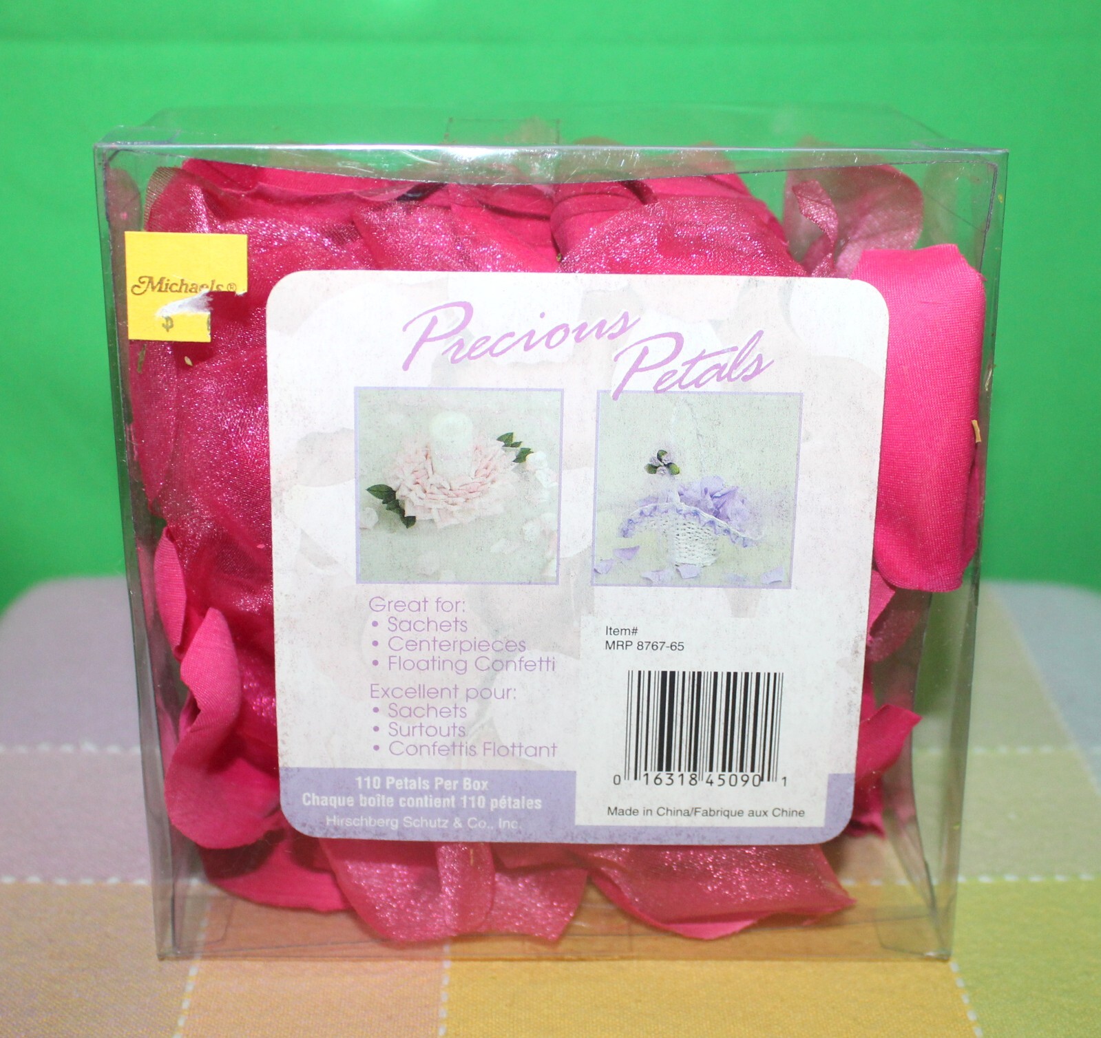 Michael’s *NEW VINTAGE* Precious Petals Fuchsia Pink 110 Loose Petals