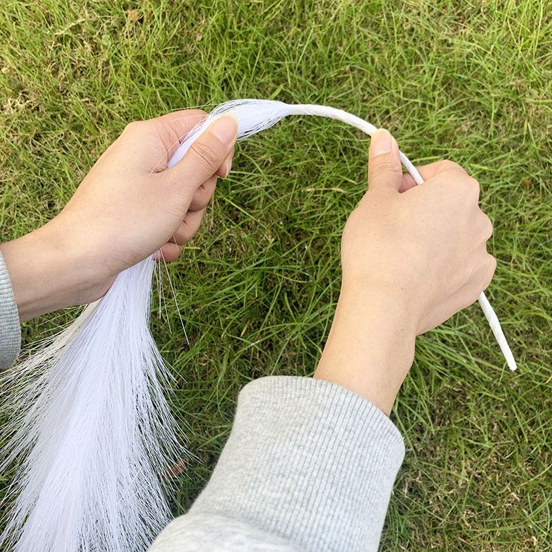 5pcs Artificial Pampas Grass Bouquet Faux Dried Plant For Home Living Decor NEW
