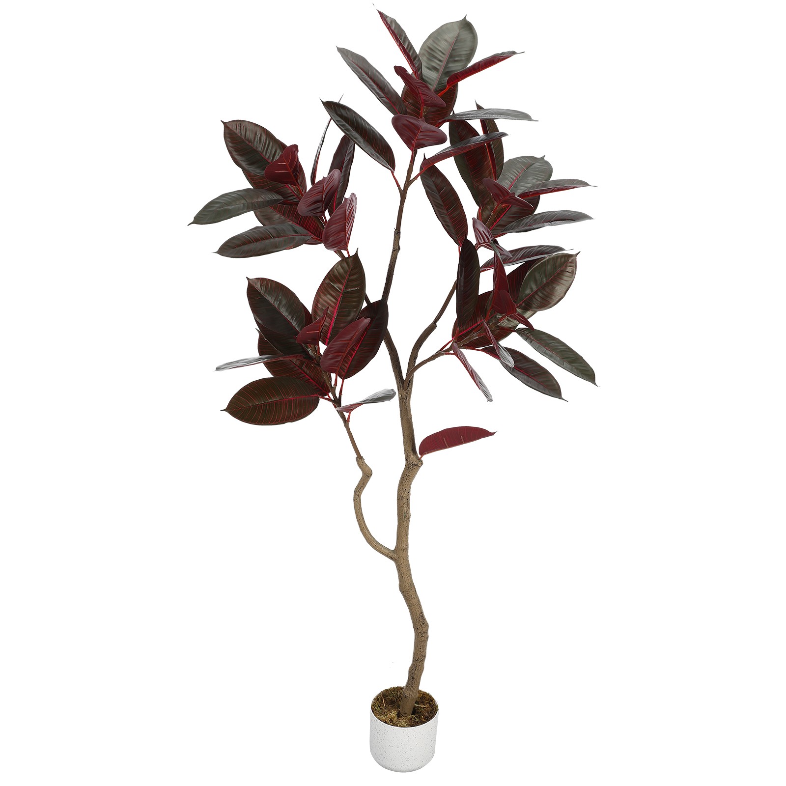 4FT Artificial Wintersweet Tree, White Faux Flower Tree Home Party Wedding Decor