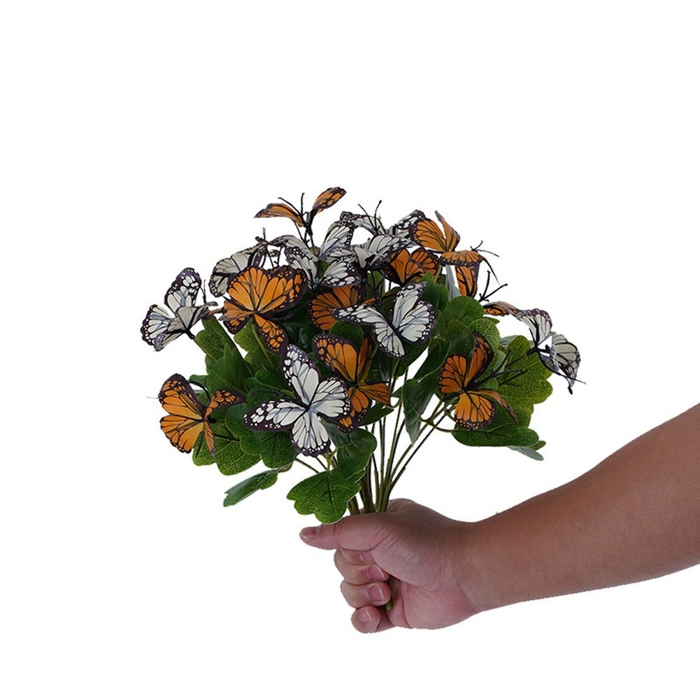 Butterfly Orchid Fake Flower 3D Printed for Wedding Table Centerpieces