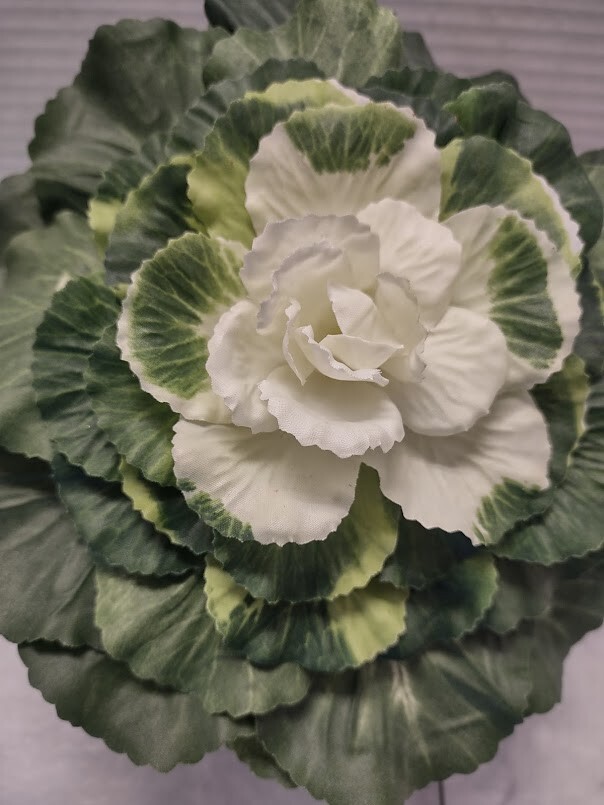 Mini rose artificial decorative cabbage. Silk Flowers