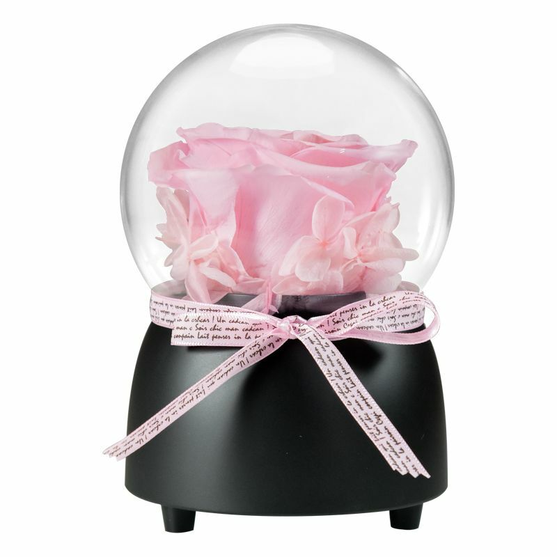 Automatic Rotating Rose Flower Love Valentine Day Birthday Romantic Gifts Womens