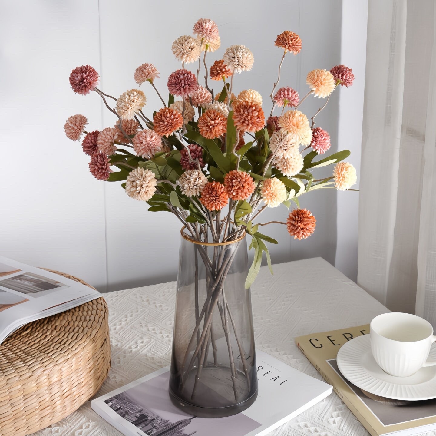 Chrysanthemum home decoration ornaments artificial flowers