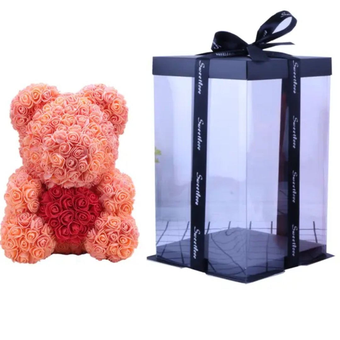 40cm Foam Flower PE Rose Bear Heart Bear Thanksgiving Mother’s Day…