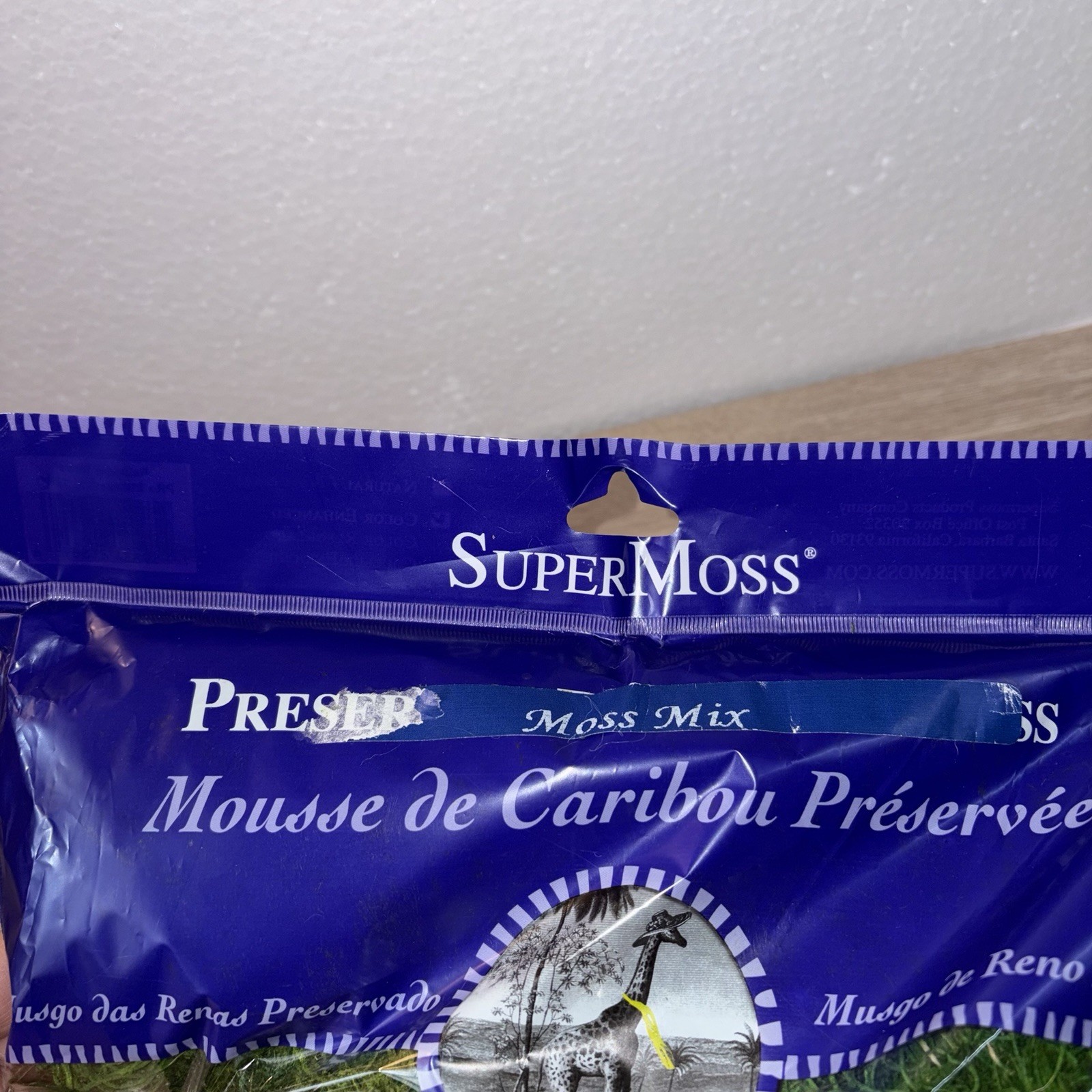 SuperMoss Preserved Moss Mix, Mixed Colors Color Enhanced Crafting