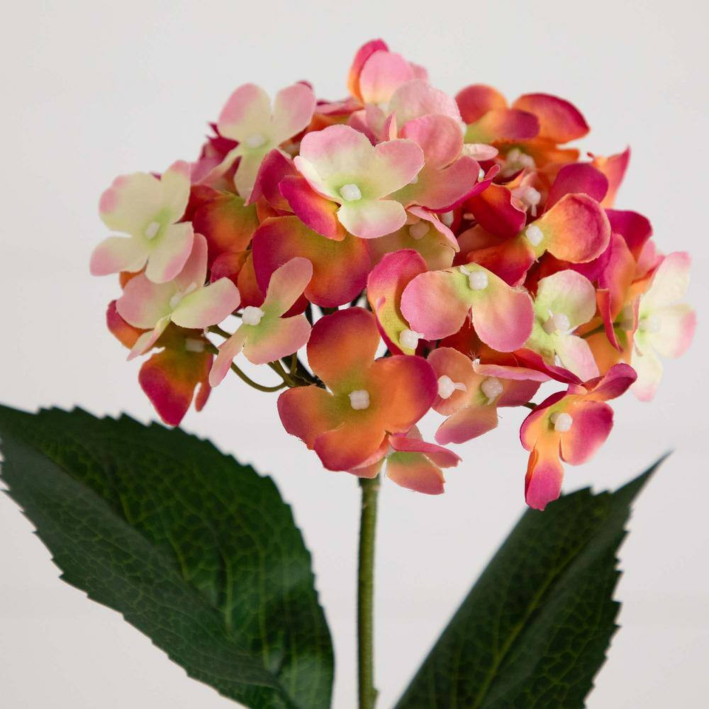 20 In. Artificial Hydrangea Flower Stems, Set of 3