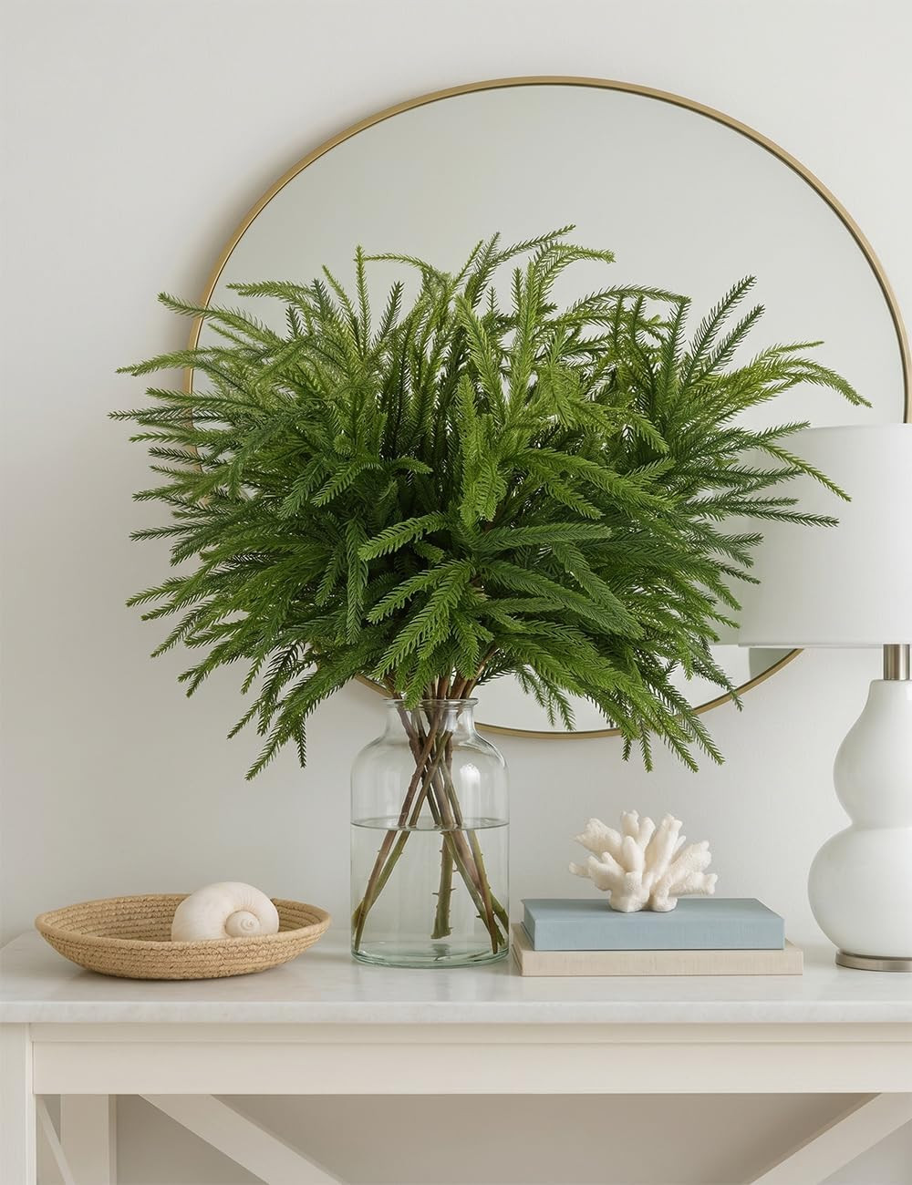 Briful Artificial Greenery Stems for Vase, Faux Greenery Branches for Indoor Out