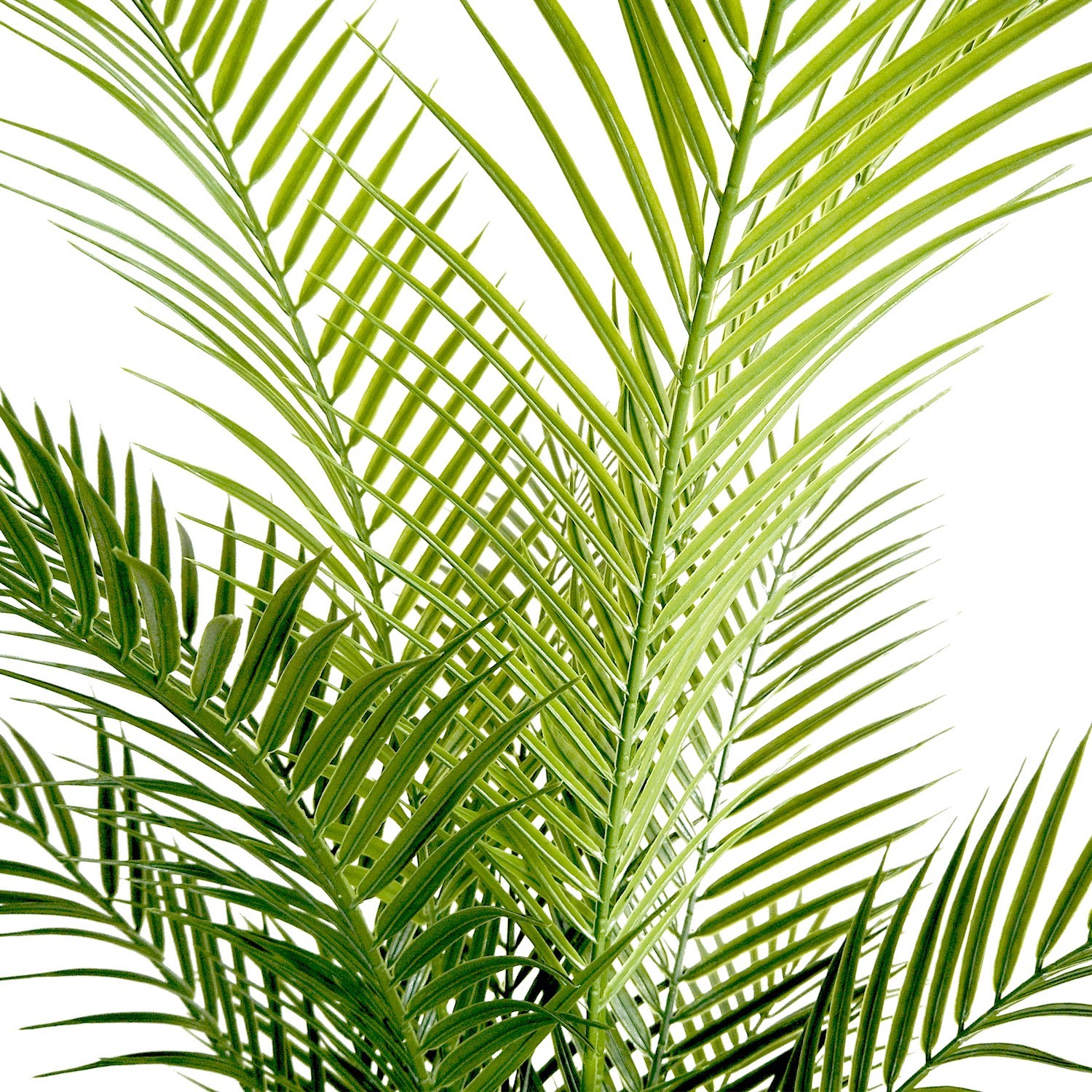 120cm Tall Faux Areca Palm Tree Potted Fake Green Plant for House Greenery Decor