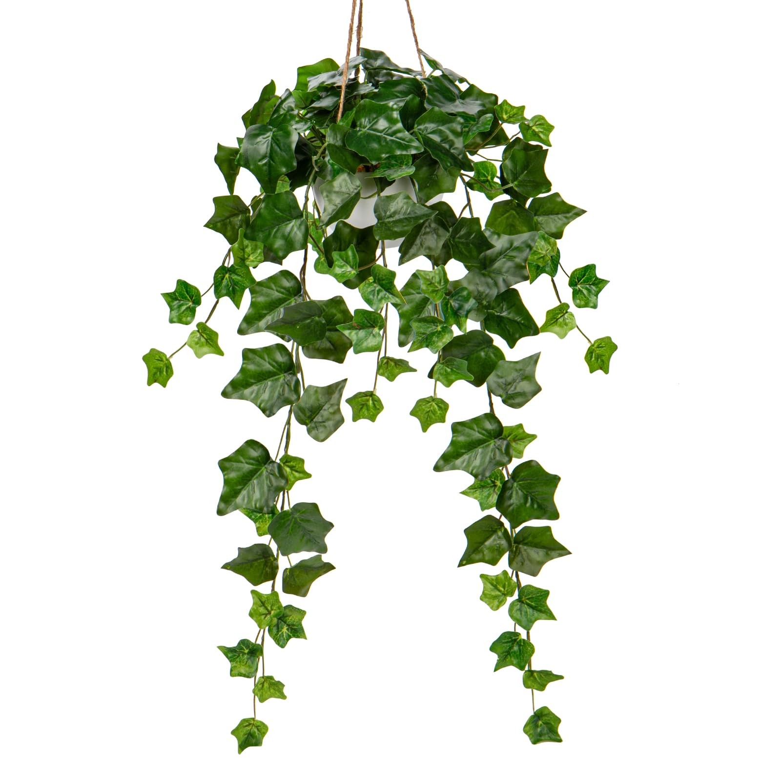 Fake Hanging Plant Greenery Real Touch Sage Ivy Vine Hanging Bush Plants Arti…