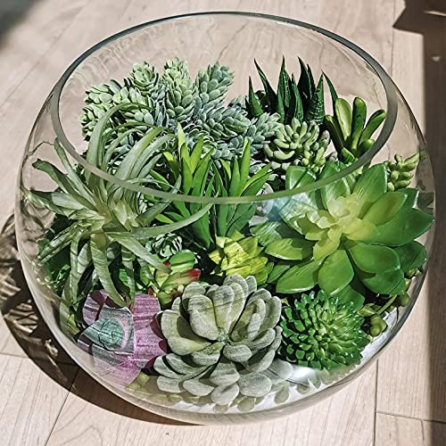 22 Pcs Bulk Artificial Succulents Plants Unpotted Small Aloe Hanging String