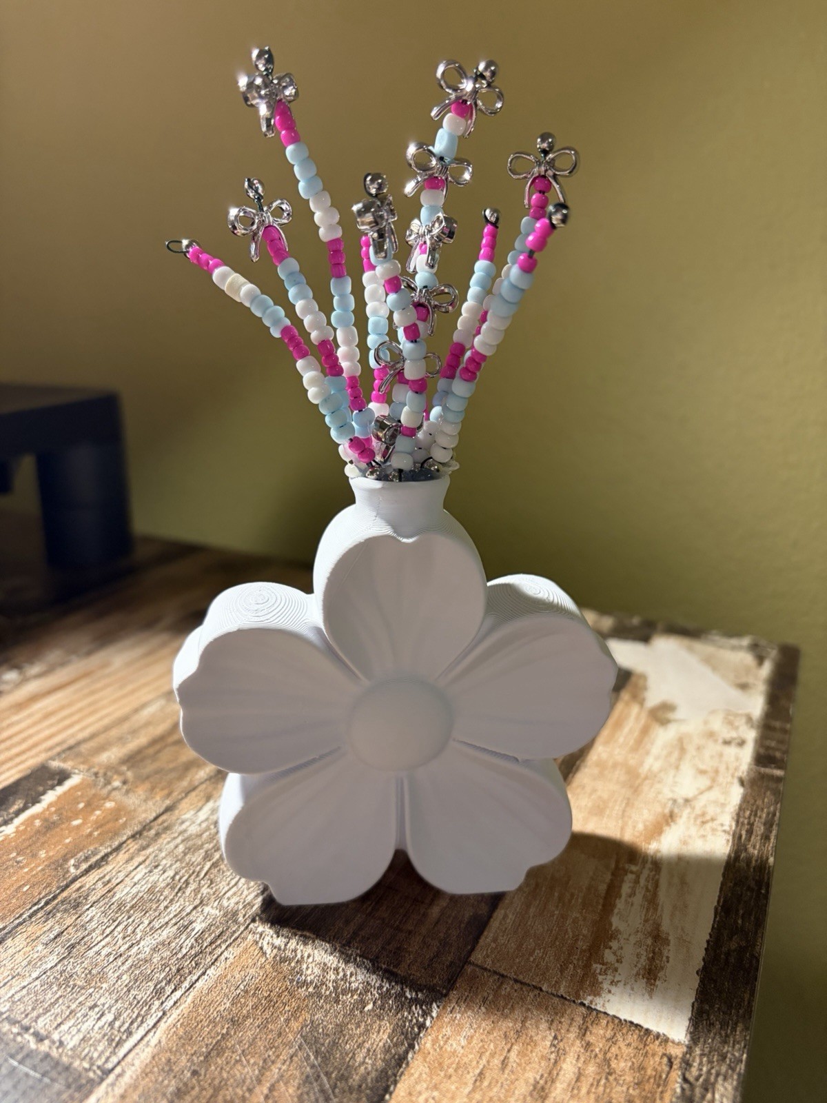 Handmade Beaded Plant Forever Succulent Hanging Bead Plant