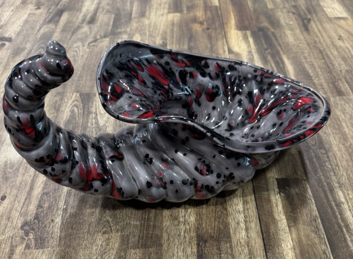 Jasba Keramik Glaze Series Cornucopia Vintage Great Colors 1975