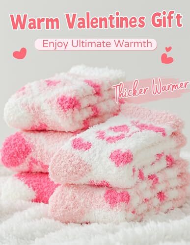 Warm Cozy Valentines Gifts for Her Girlfriend Wife Women Girls-Fluffy Soft