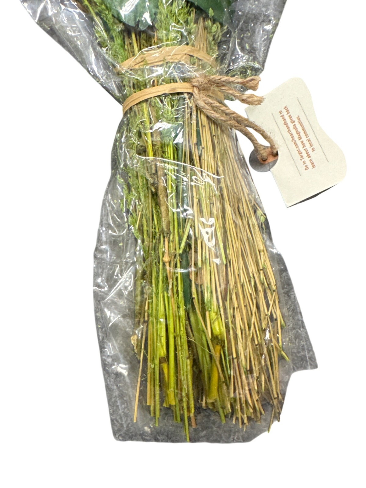 Hearth & Hand With Magnolia Preserved Bundle Leaf Mix 20″ Handcrafted Greenery H