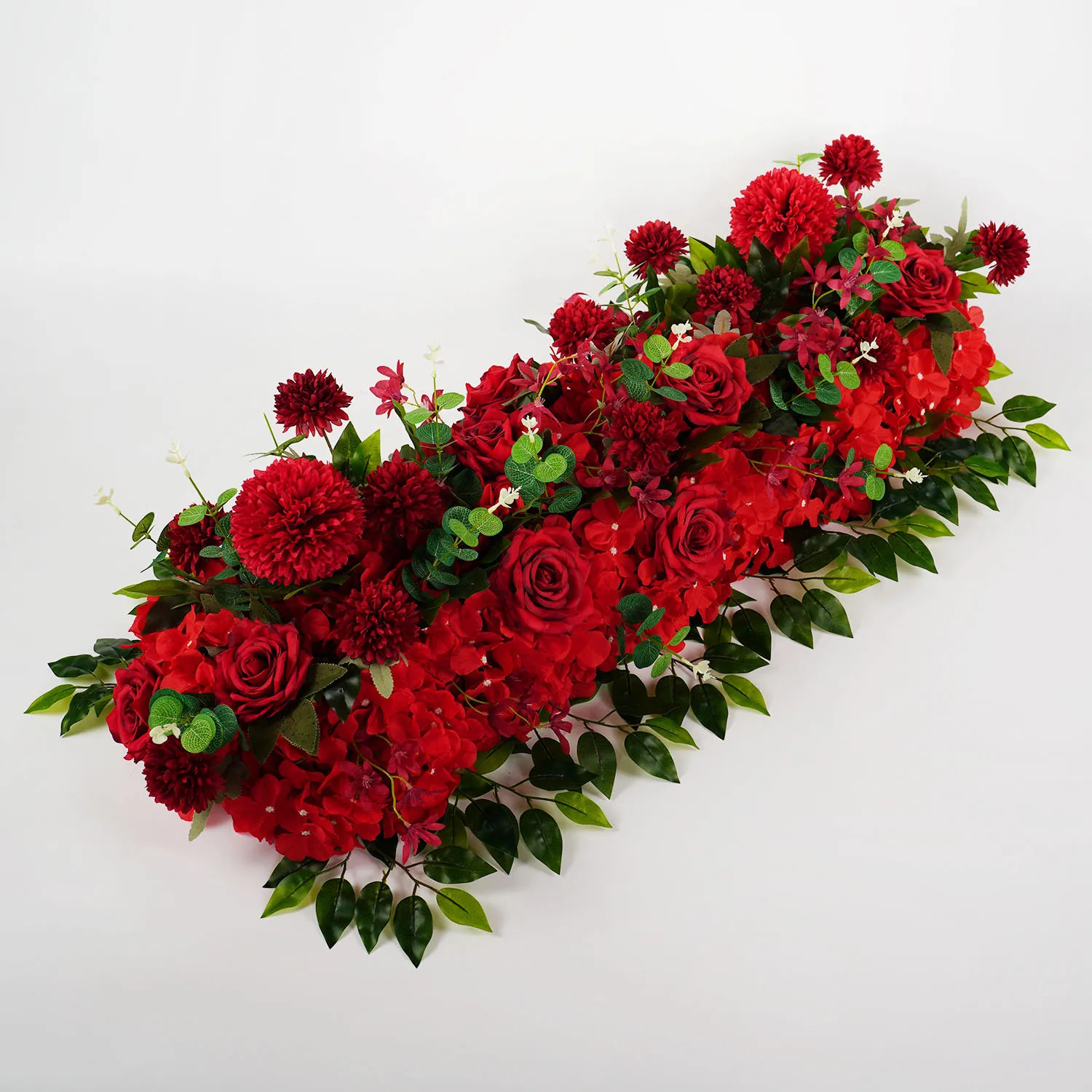 100cm Wedding Flower Row Silk Peony Rose Arch Backdrop DIY Party Decor…..