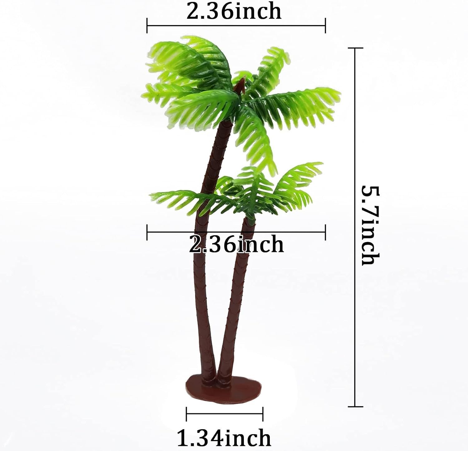 Charming 25PCS Coconut Palm Artificial Trees – Perfect Cake and Model Decor