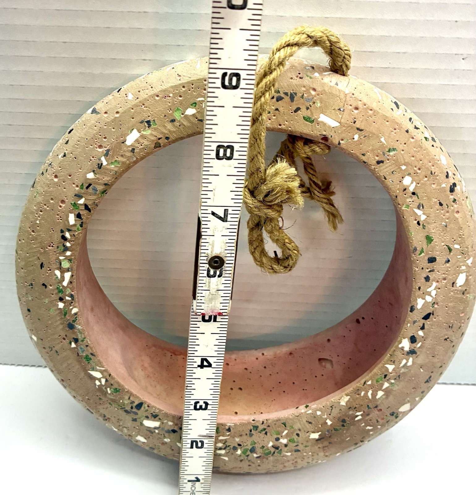 Project 62 Circular Hanging Wall Planter MCM Style Air Plant Succulents