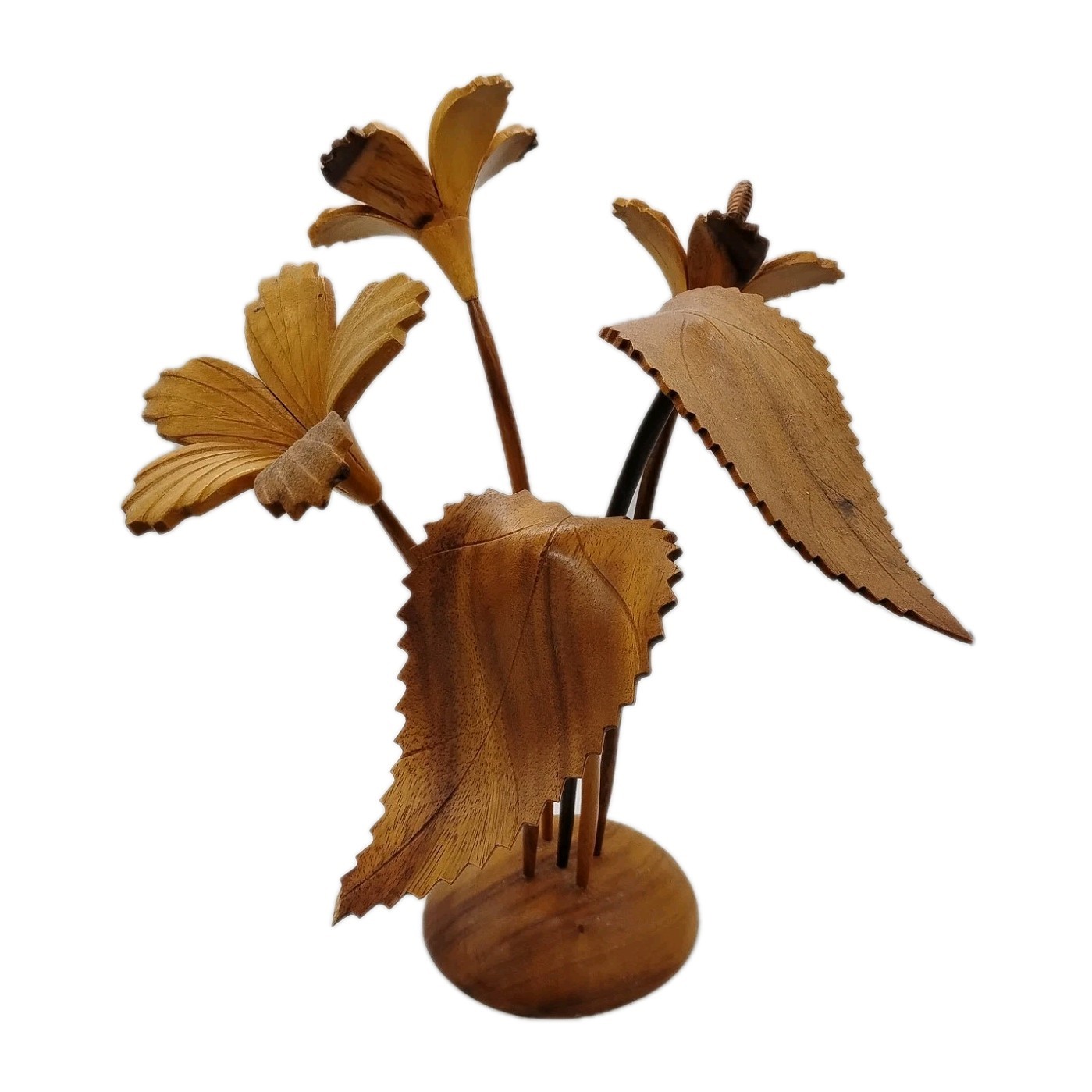 Wood Flower Arrangement