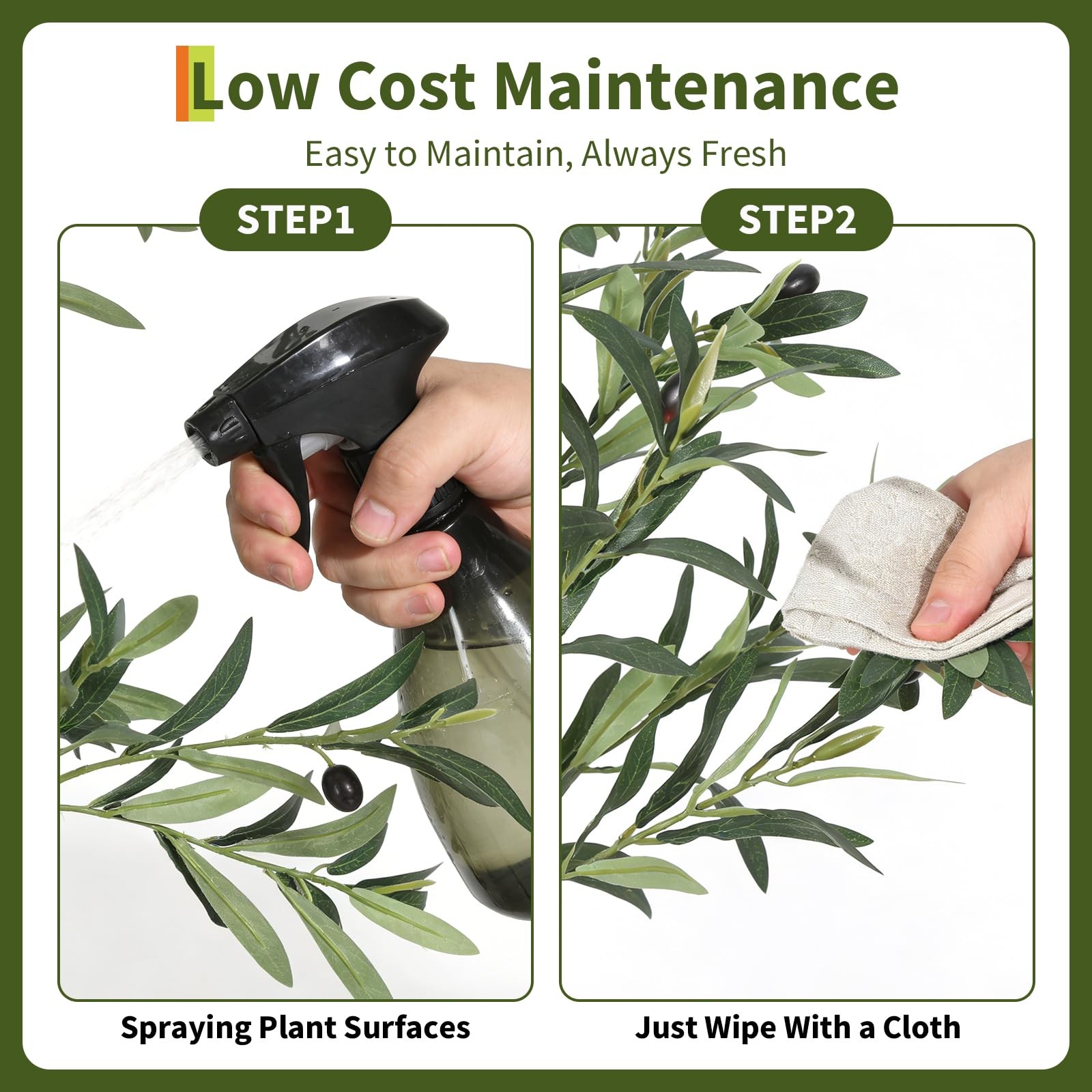 Olive Trees Artificial Indoor 6 ft Faux Olive Tree Artificial Plants Natural