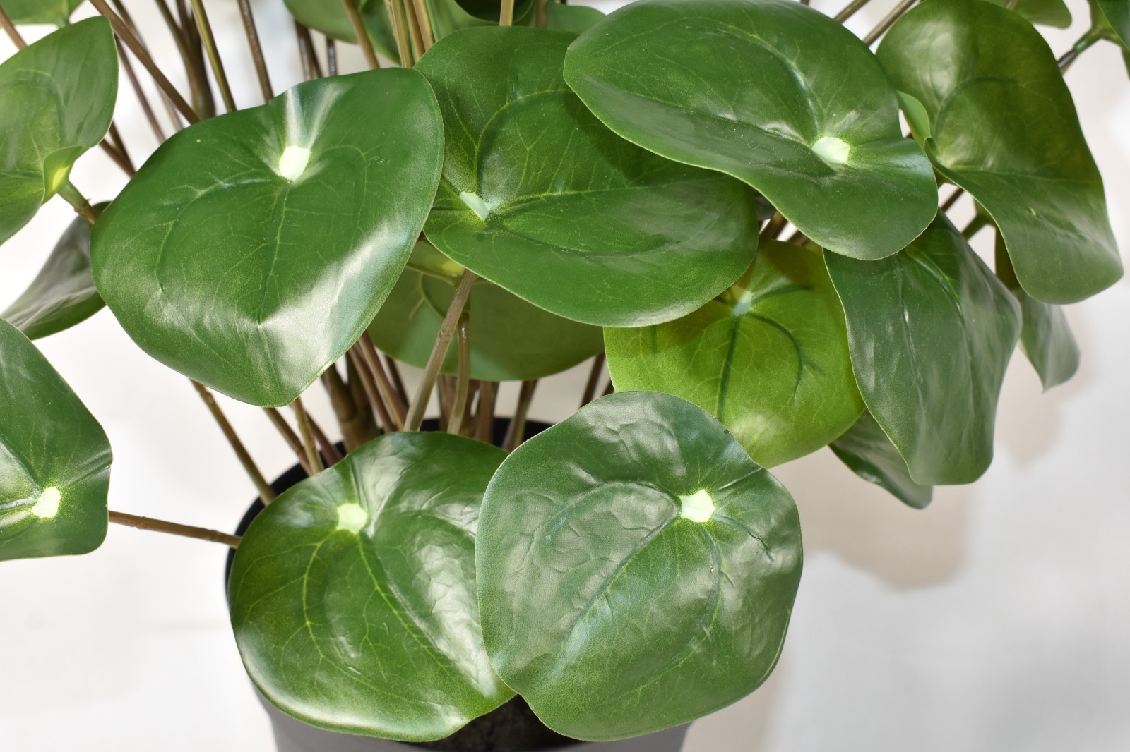 Pottery Barn Faux Elephant Ear Plant Plastic Pot Large 15″ NWOT – NO PLANTER POT