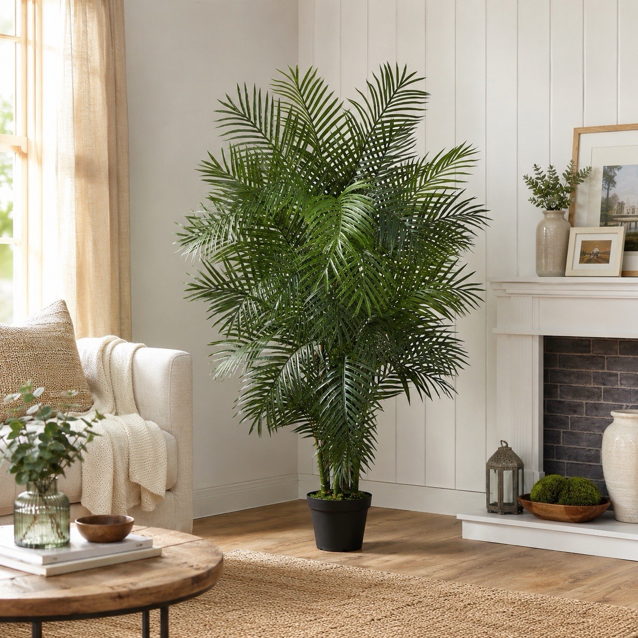 78” Artificial Areca Tropical Palm Tree UV (Indoor/Outdoor) Decor. Retail $345