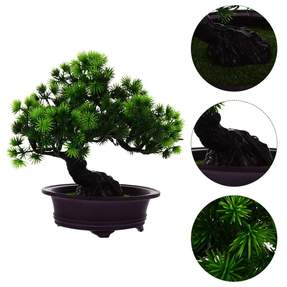 Faux Potted Plant Artificial Bonsai Tree Artificial Plant
