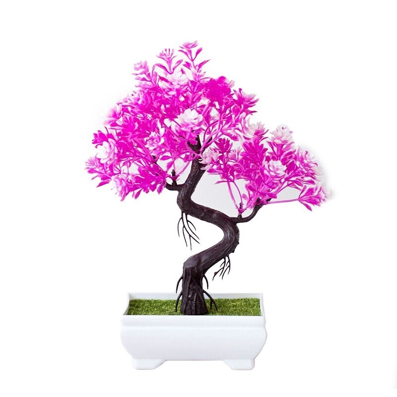 New Bonsai Tree Artificial Plants For Decoration Artificial Bonsai Potted Flower