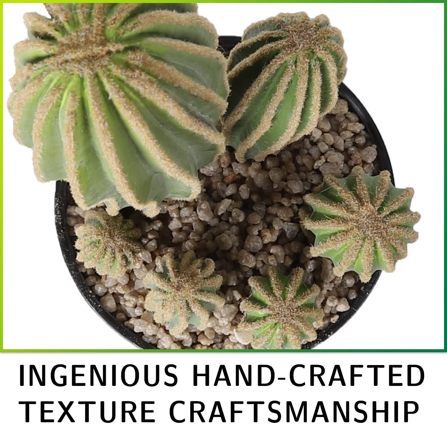Artificial Cactus Fake Cactus 16 Inch Faux Cacti Plants for Home Garden Offic…