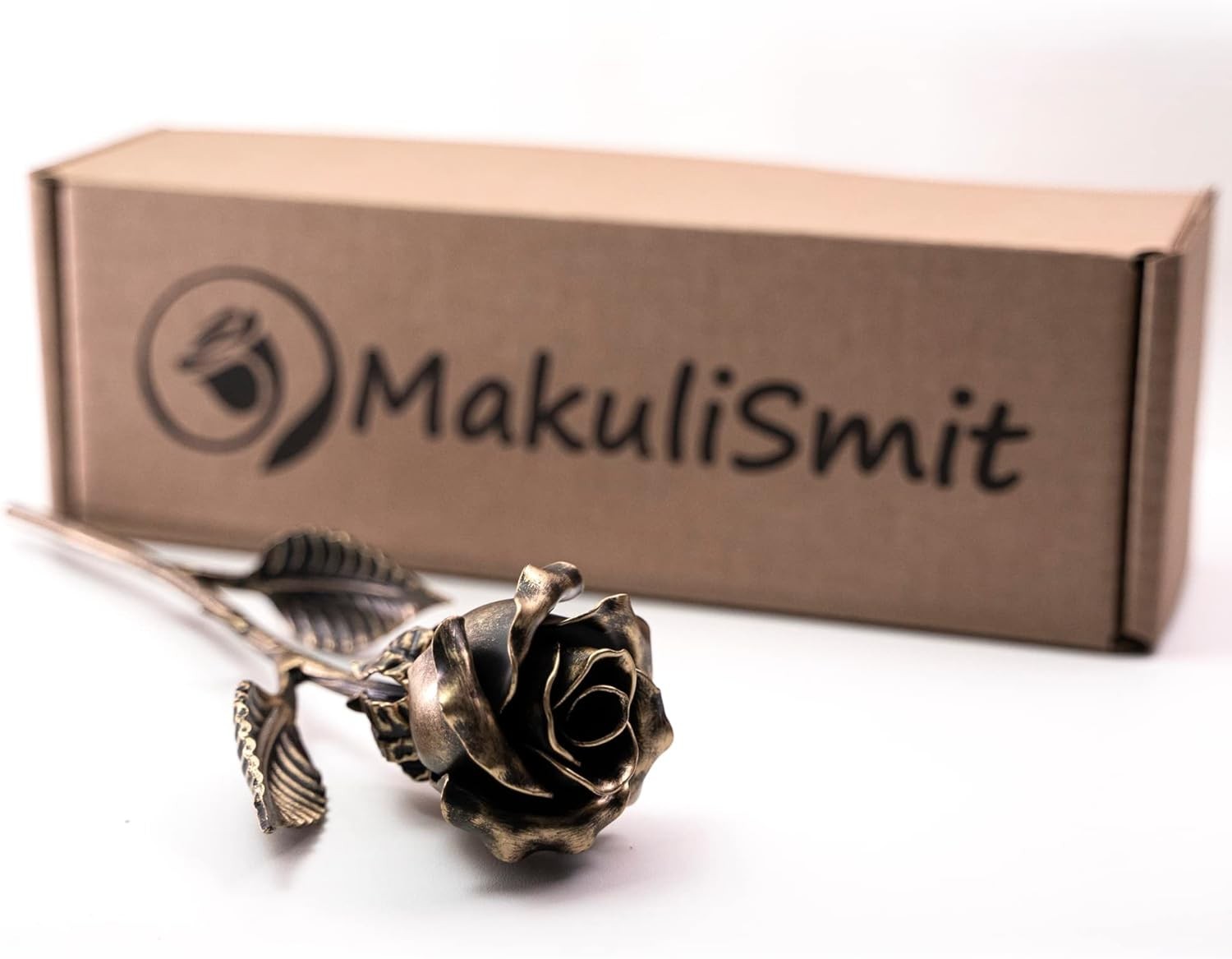 Artisanal Bronze Rose – Perfect Gift for Special Occasions & Anniversaries