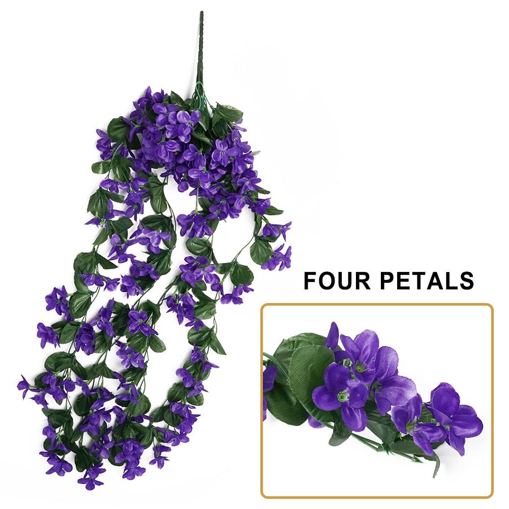 Artifical Fake Flowers Ivy Vine Hanging Garland Plants Wedding Home Indoor Decor