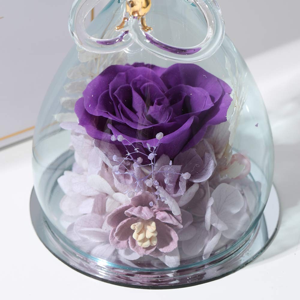 Mother Day Anniversary Birthday Valentine’s Day Gifts for Mom Forever Flower