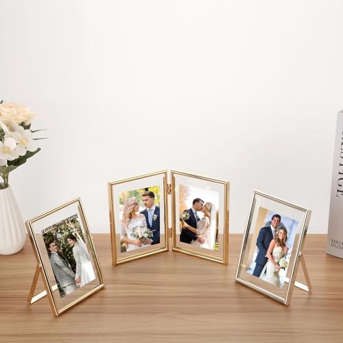 Gold 7×5″ Floating 7x5Inch(Horizontal) For 6x4Inch 2PK Light Gold