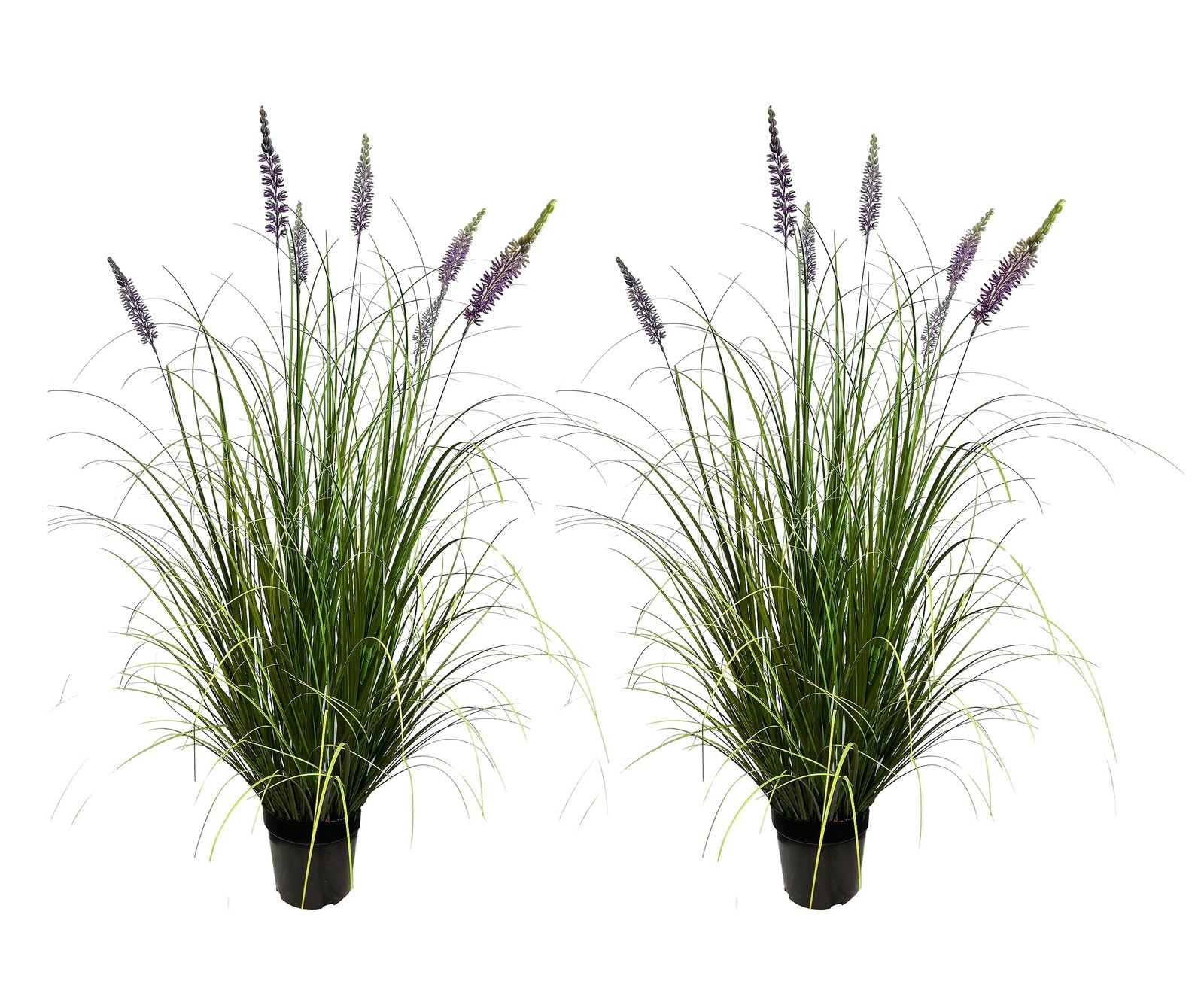 Artificial Plant 47in(2pack) Tall Artificial Lavender Plant,Faux Plants Indoo…