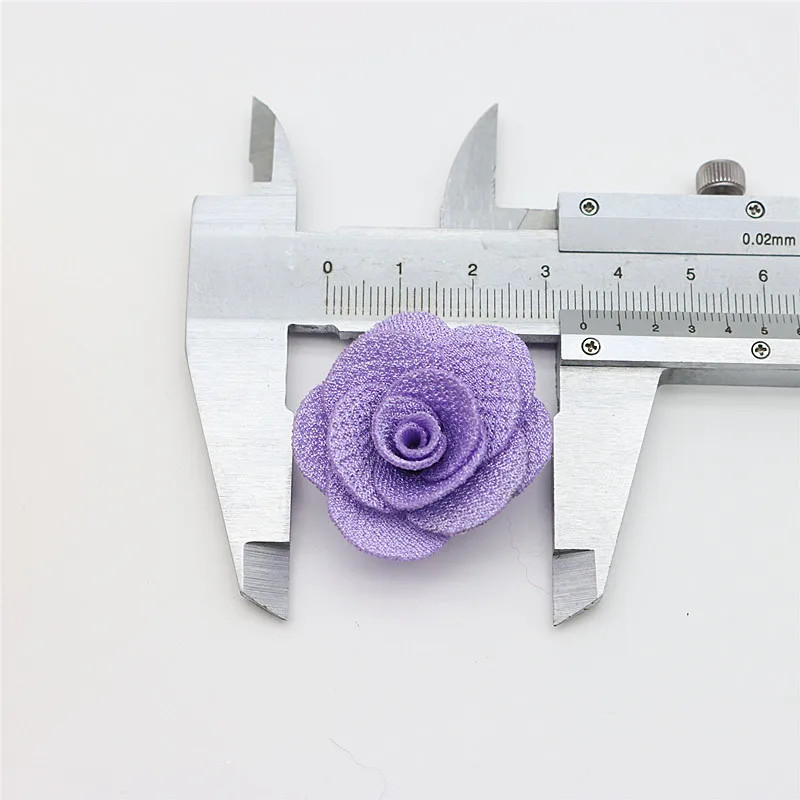 2.5cm 3.5CM Small Flower Clothing Headwear Accessories Three dimensional Flower