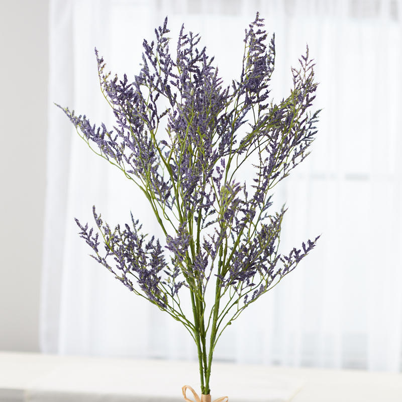 Set of 2 Purple Artificial Caspia Flower 31″ Bundles