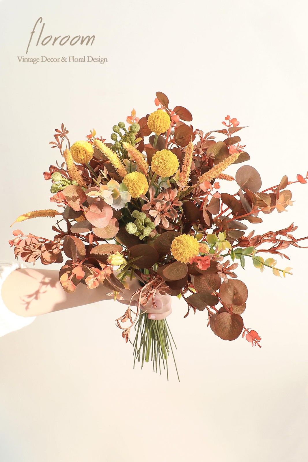 Artificial Greenery Stems Box Set, 62pcs with 7 Kinds of Faux Greenery Flower…