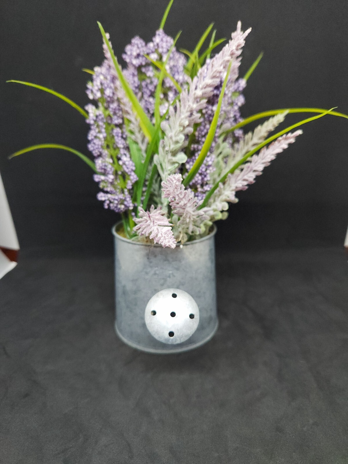 lavender in metal watercan home decor