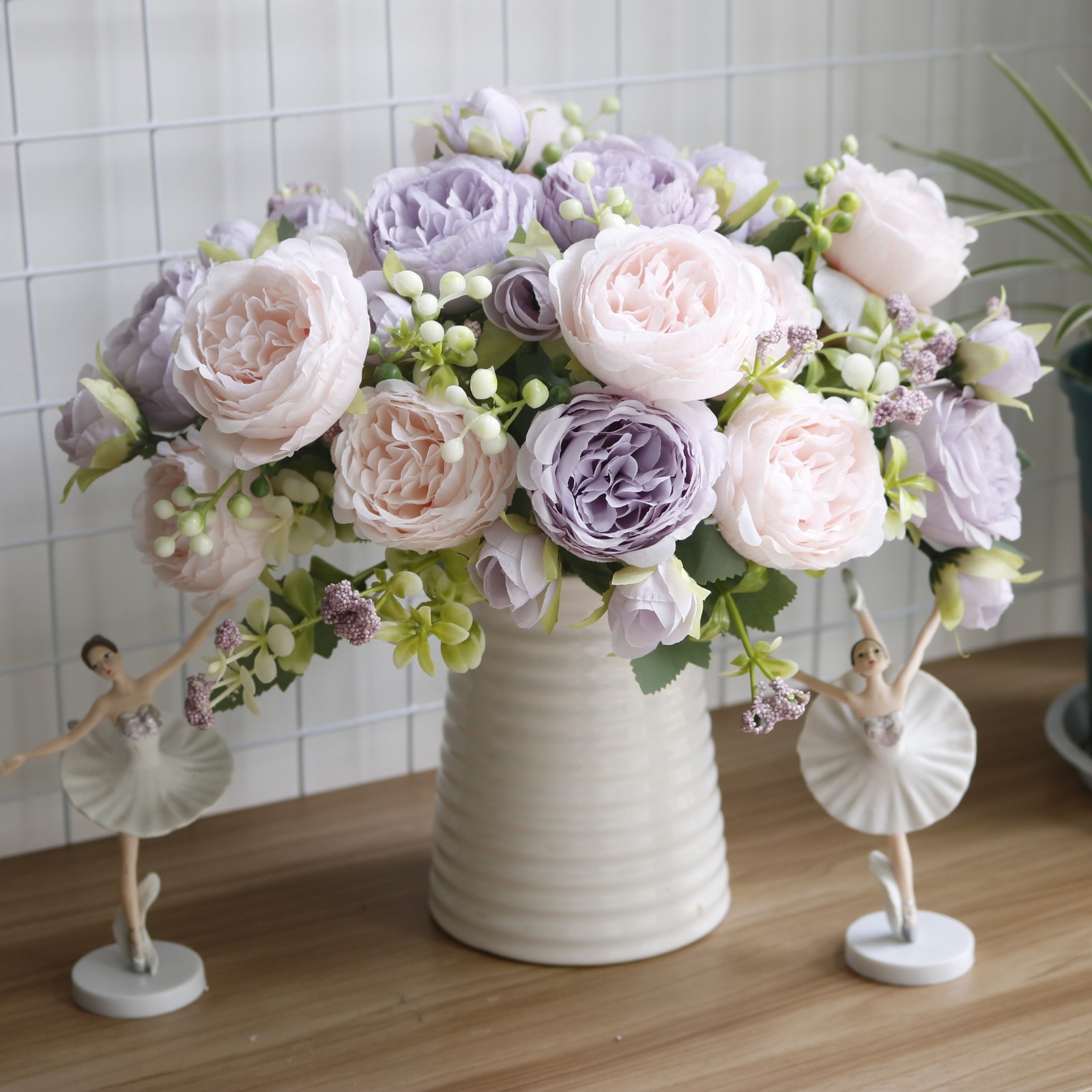 4Pcs DIY Floral Decorations Persian Rose Simulation Flowers Home Decoration New