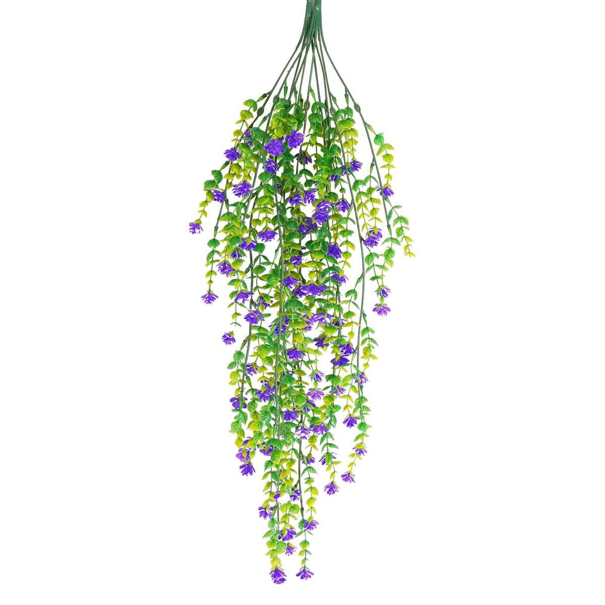 Artificial Hanging Plant Fake Eucalyptus Leaf Vine Home Garden Outdoor Decor USA