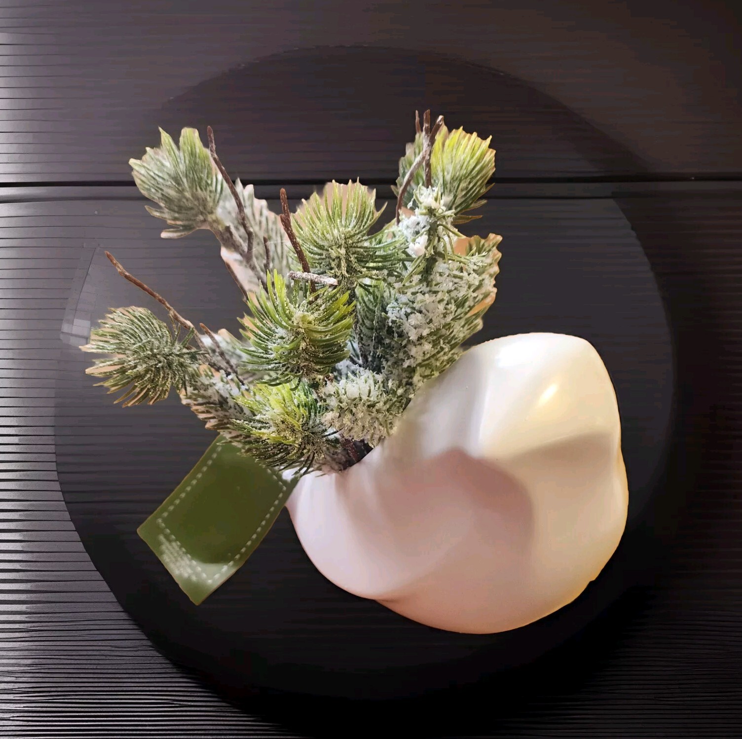 Home Decor Artifical Floral Arrangement Matte Contemporary Bird Pottery Planter
