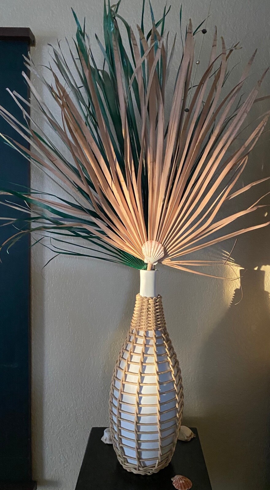 12 Fans!! $40 Dried Mexican Fan Palms, Plants,Natural decor, BOHO dried flowers,