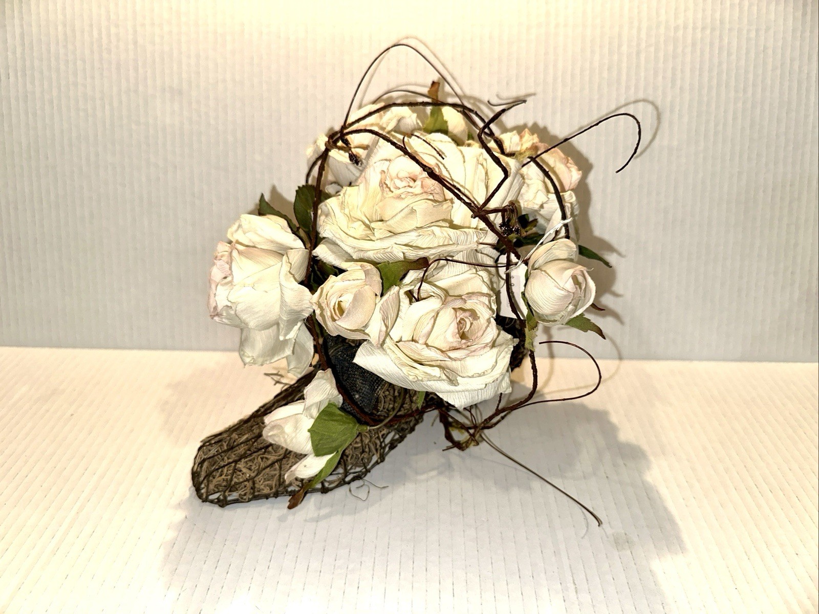 Stunning Victorian Style Topiary Pale Pink Floral Arrangement 9×10