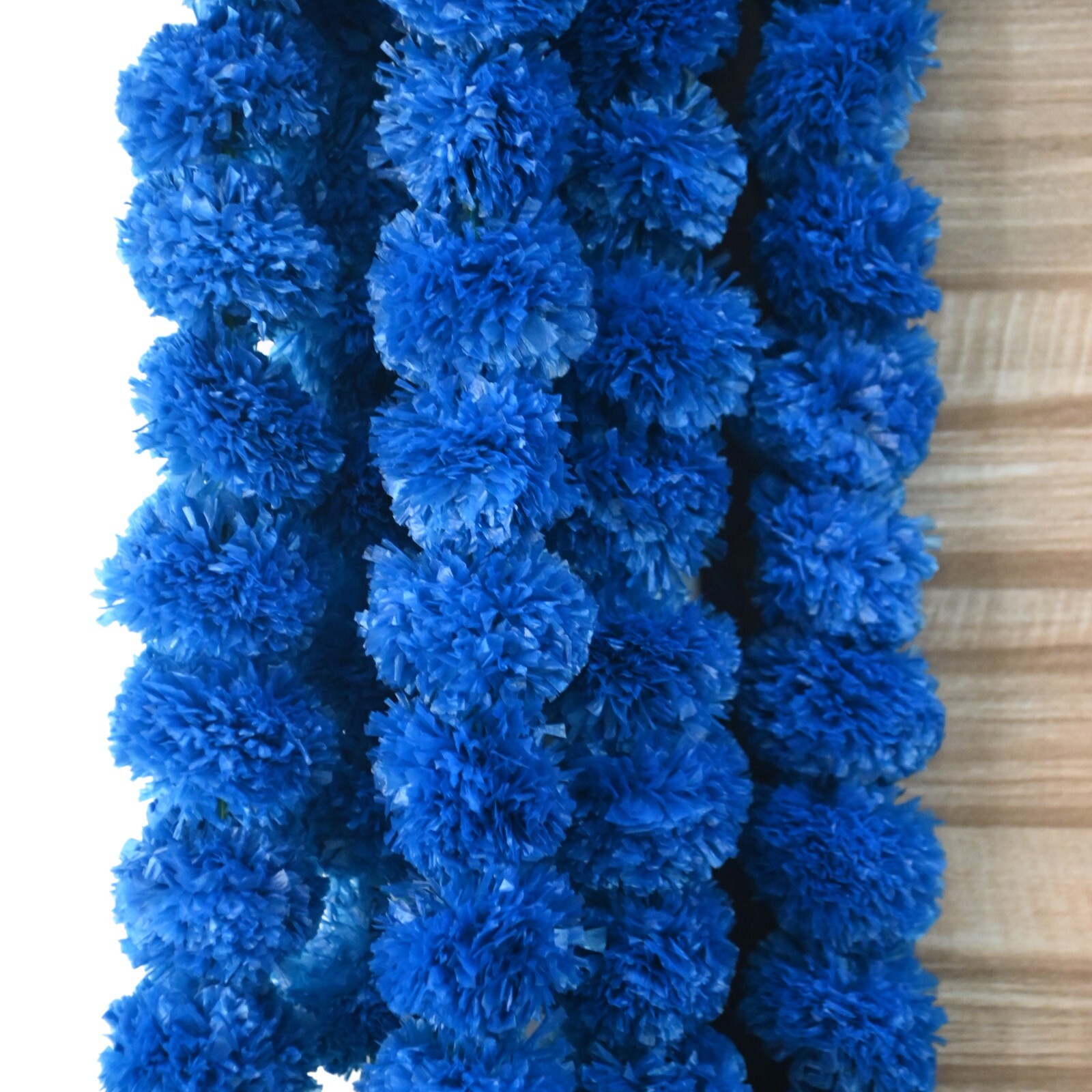 Artificial Marigold Flower Garland Diwali Wedding Christmas Indian Event Decor