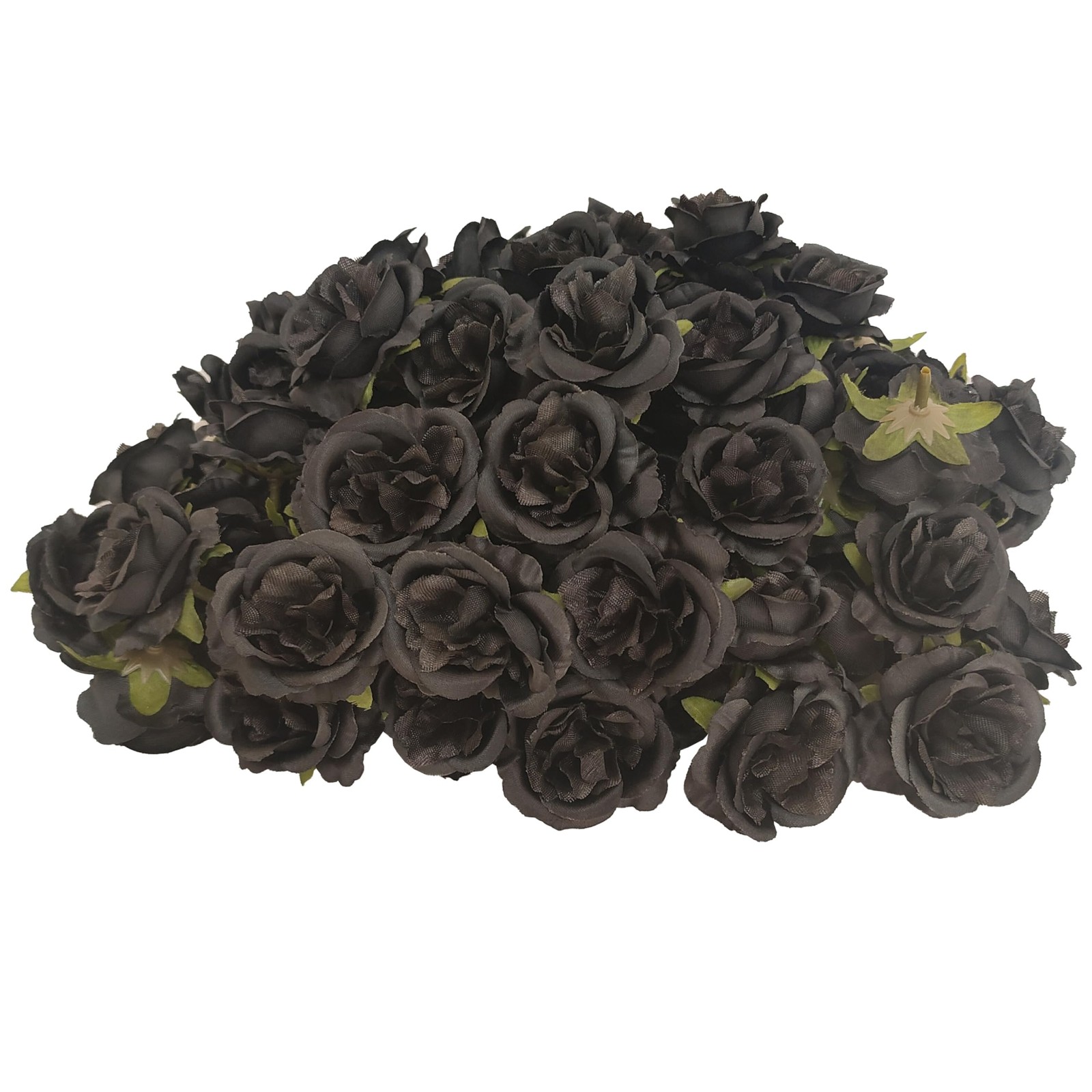 2.2”Artificial Satin Rose Flower Heads,80Pcs Silk Rose Heads Bulk,Fake Flowe…
