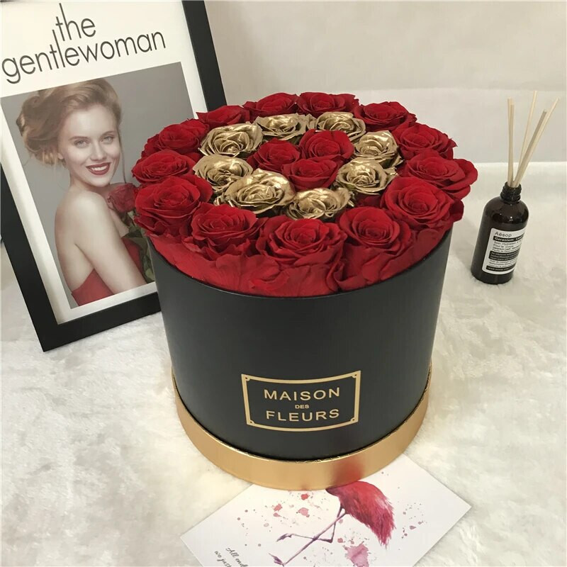 Preserved Flower Forever Eternal Rose Box