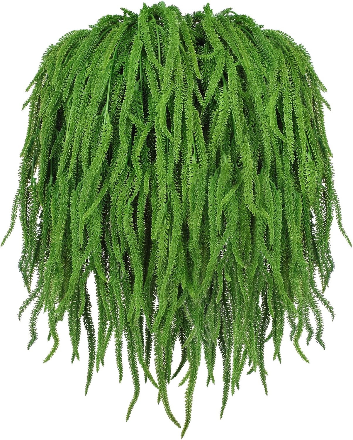 24 Pcs Dark Green Faux Amaranthus for Wedding Decor & Floral Arrangements