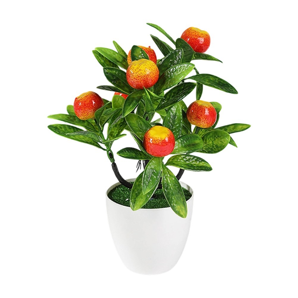 Decorative Artificial Fruit Bonsai for Home Office Coffee Table Styling