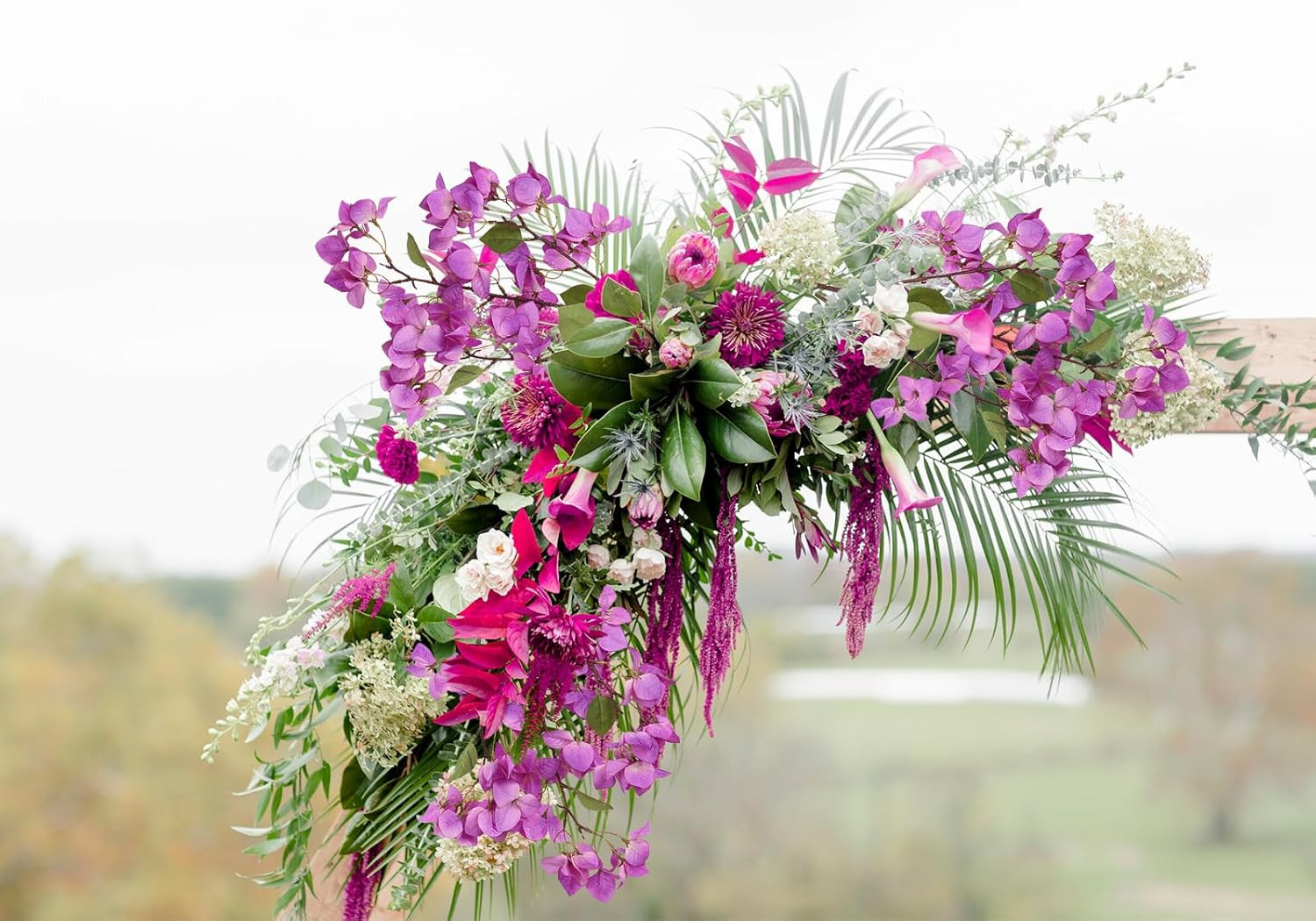 4PCS Artificial Bougainvillea Silk Flowers Long Faux Stems Wedding Decor