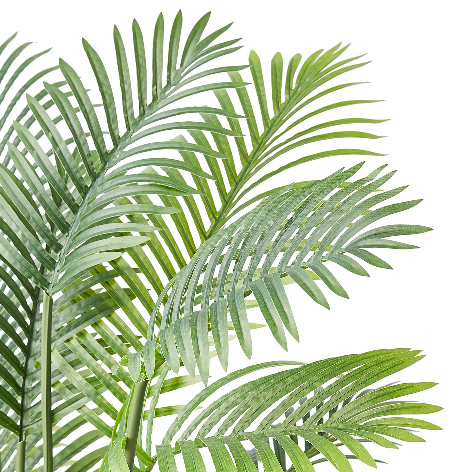 Uimoso 6.5 FT Artificial Golden Cane Palm Tree Green Faux Decorative Plant