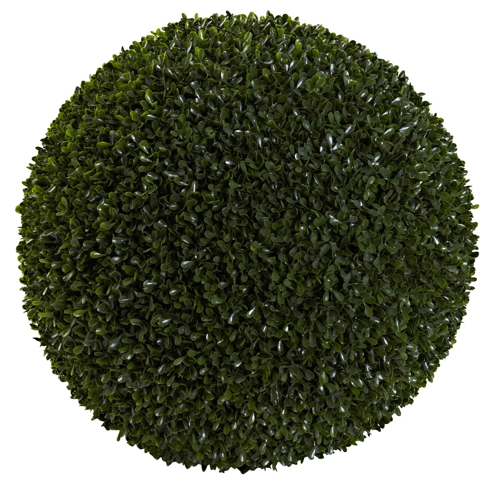 19” Boxwood Topiary Ball w/1988 Lvs UV (Indoor/Outdoor) Home Decor. Retail $327